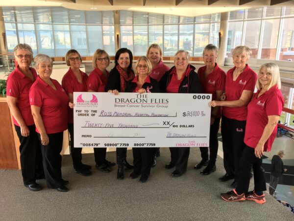 Dragon Flies ‘pay it forward’ with gift for new 3D mammography unit
