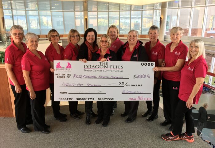 Dragon Flies ‘pay it forward’ with gift for new 3D mammography unit