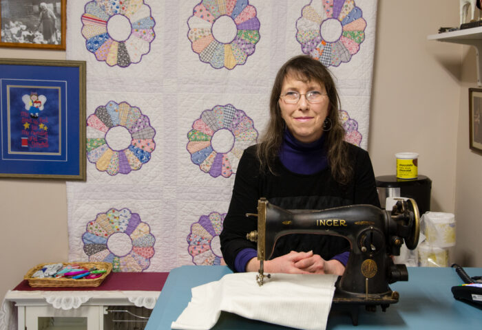 Woman on basic income opens new business – right beside MPP's office