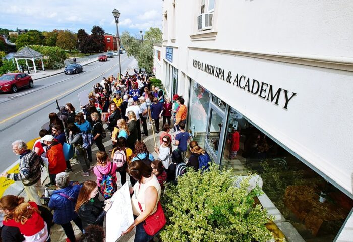 Students take climate change action to the streets